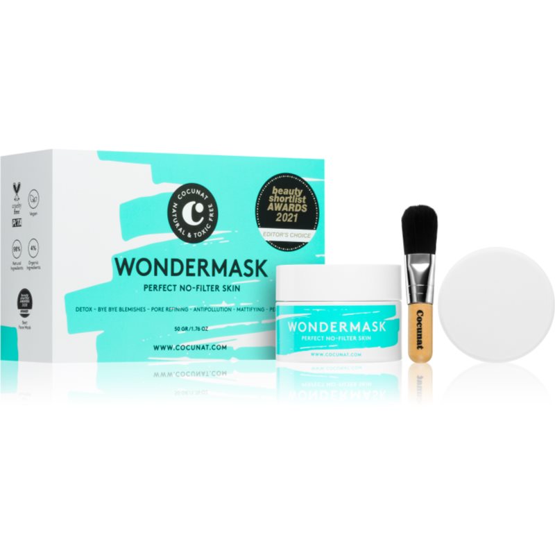 Cocunat Wondermask Mask för fläckfri hud 50 g female