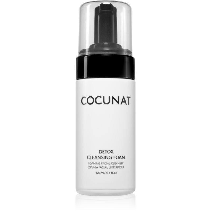 Cocunat Detox Cleansing Foam foam cleanser for combination to oily skin 125 ml