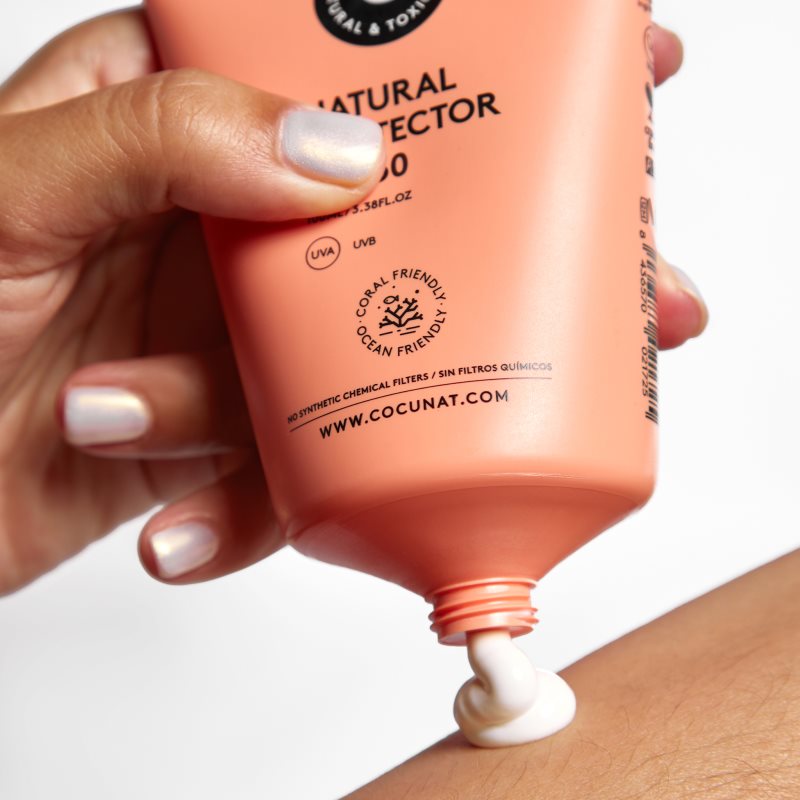 Cocunat Natural Protector Crème Solaire Corps SPF 30 100 Ml