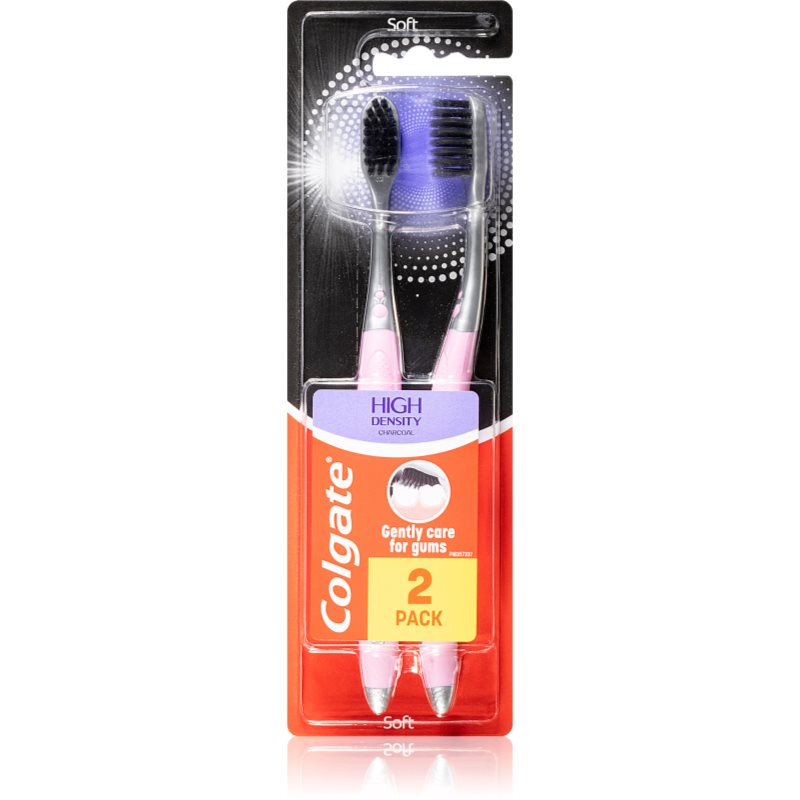 

Colgate High Density Charcoal зубна щітка soft 2 шт