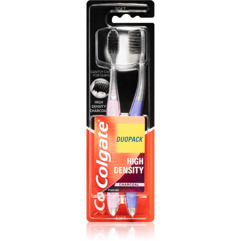 

Colgate High Density Charcoal зубна щітка soft 2 шт