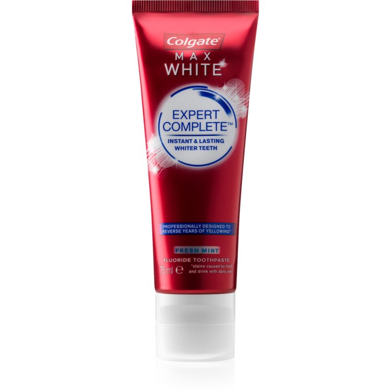 

Colgate Max White Expert Complete відбілююча зубна паста присмак Fresh Mint