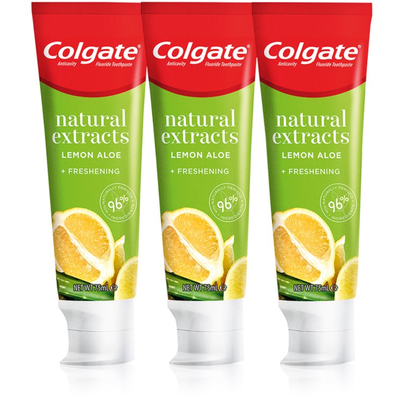 Colgate Naturals Lemon натуральна зубна паста