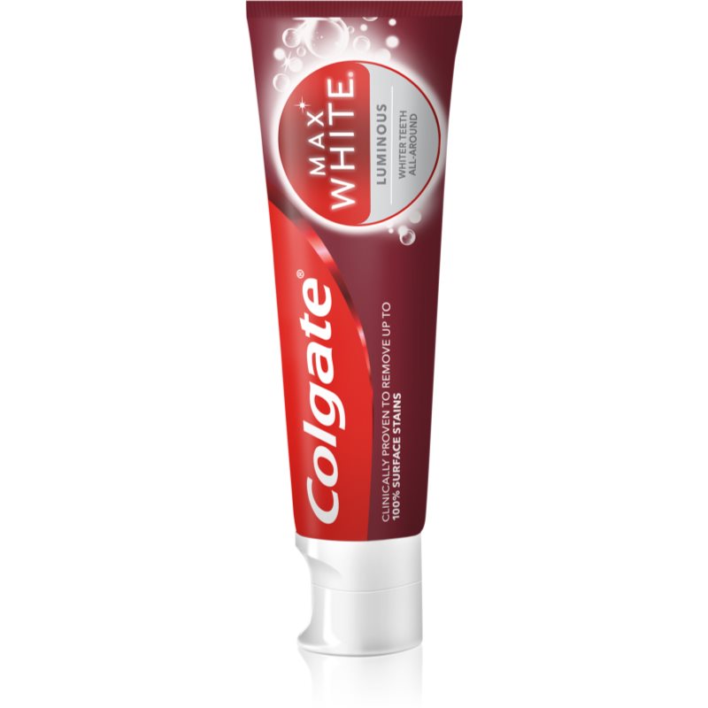 Colgate Max White Luminous Zahnpasta für strahlende Zähne 75 ml