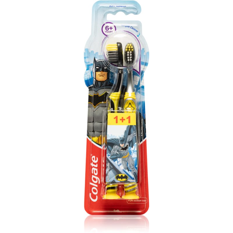 

Colgate Smiles Batman зубна щітка для дітей від 6 років м'яка