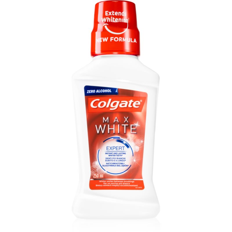 E-shop Colgate Max White Expert bělicí ústní voda bez alkoholu 250 ml