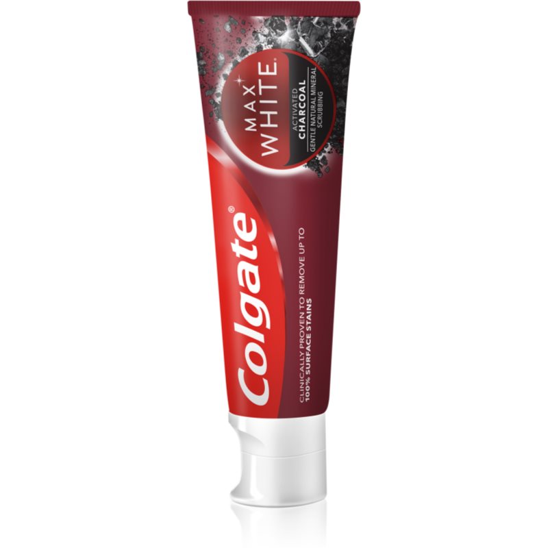 Colgate Max White Charcoal Whitening Toothpaste With Activated Charcoal 75 Ml