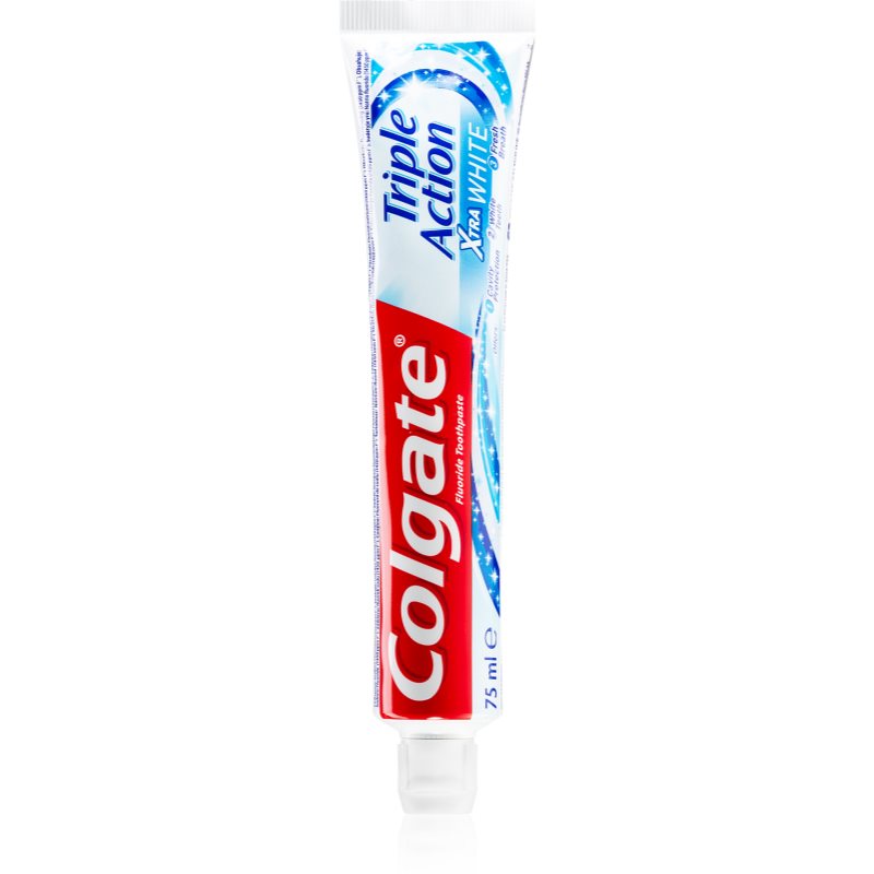 Colgate Triple Action Xtra White відбілююча зубна паста з фтором 75 мл