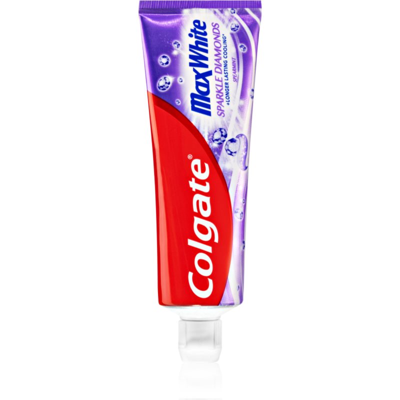Colgate Max White Sparkle Diamonds balinamoji dantų pasta su fluoridu Spearmint 75 ml