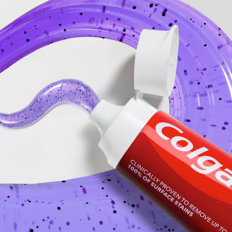 Colgate Max White Purple Reveal освіжаюча зубна паста 75 мл