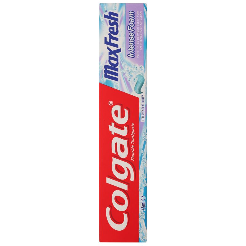 

Colgate Max Fresh Intense Foam зубна паста для ретельного чищення зубів присмак Effervescent Mint