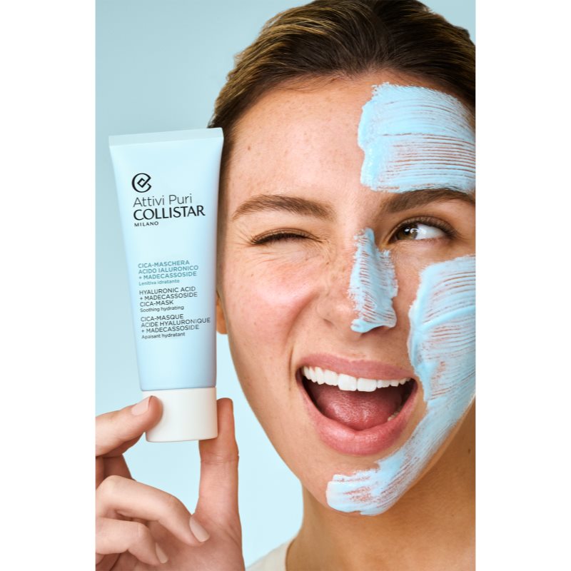 Collistar HYALURONIC ACID + MADECASSOSIDE CICA-MASK maschera intensa all’acido ialuronico 75 ml