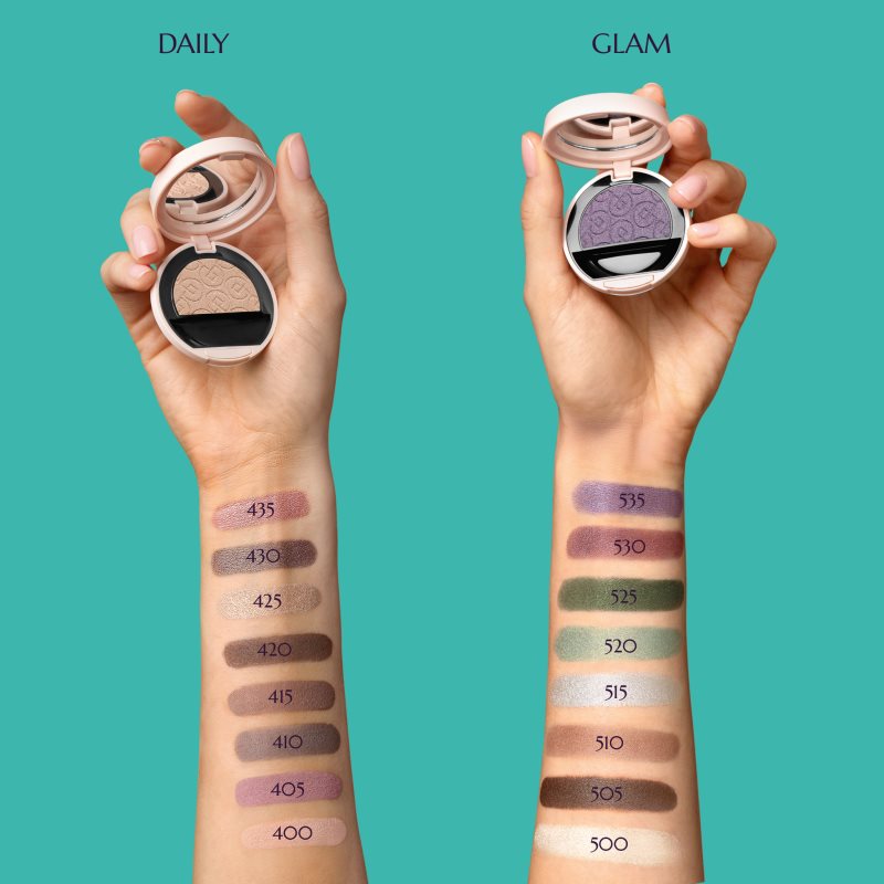 Collistar Impeccabile Compact Eyeshadow intenzivní oční stíny 520 Eden Shimmer 3 g (obrázek 3)