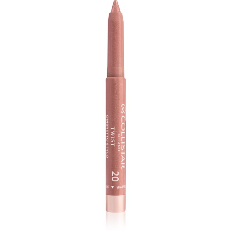 Collistar Twist Stylo dlhotrvajúce očné tiene v ceruzke vodeodolné odtieň 20 - Pink Affair 1.4 g