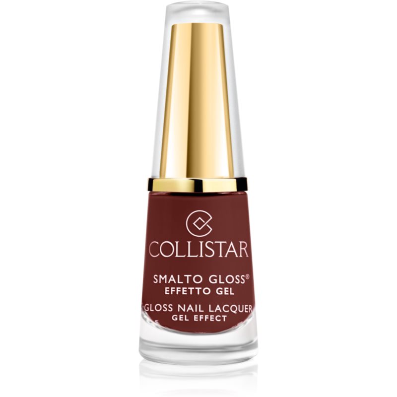 Collistar Gloss Nail Lacquer Gel Effect лак для нігтів відтінок 583 Rosso Rubino 6 мл