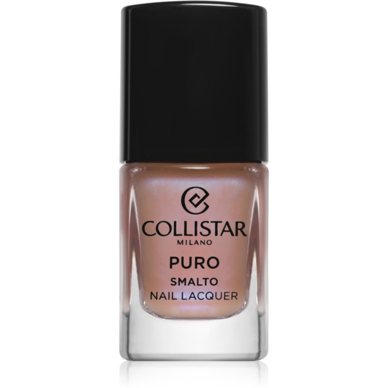 Collistar Puro Long-Lasting Nail Lacquer високостійкий лак для нігтів відтінок 919 Porcellana Beige 10 мл