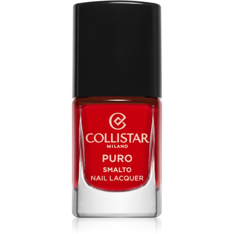 Collistar Puro Long-Lasting Nail Lacquer високостійкий лак для нігтів відтінок 40 Mandarino 10 мл