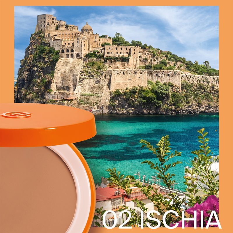 Collistar Mediterranea Sun Compact Foundation REFILL powder foundation SPF 15 shade 02 Ischia 10,5 g