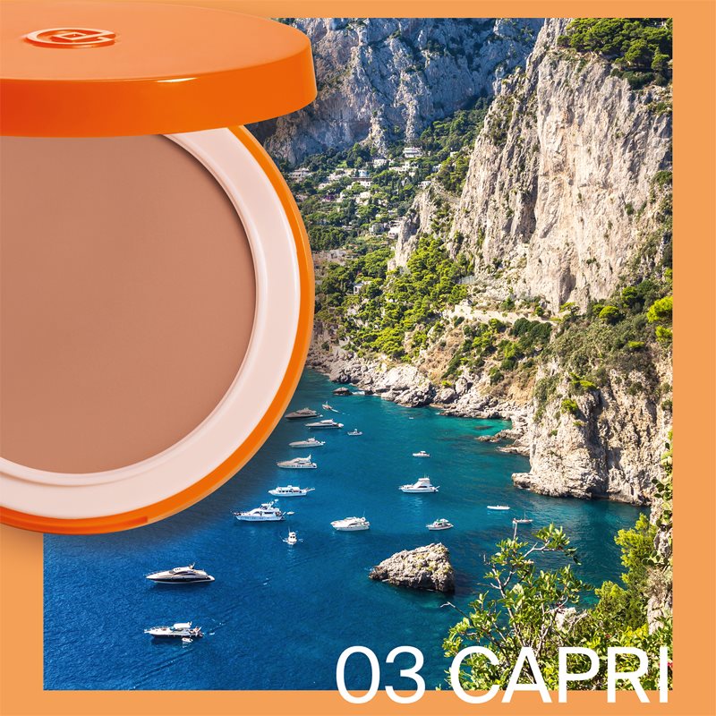 Collistar Mediterranea Sun Compact Foundation REFILL powder foundation SPF 15 shade 03 Capri 10,5 g