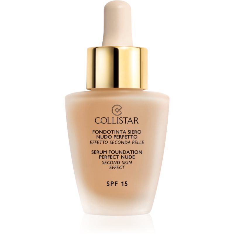 Collistar Serum Foundation Perfect Nude brightening foundation for a natural look SPF 15 shade 3 Nud