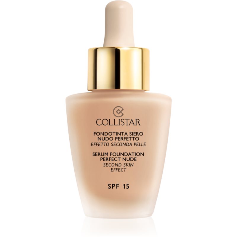Collistar Serum Foundation Perfect Nude brightening foundation for a natural look SPF 15 shade 4 San