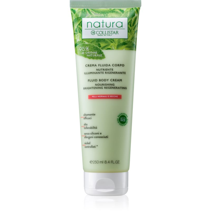 

Collistar Natura Fluid Body Cream поживний крем для тіла