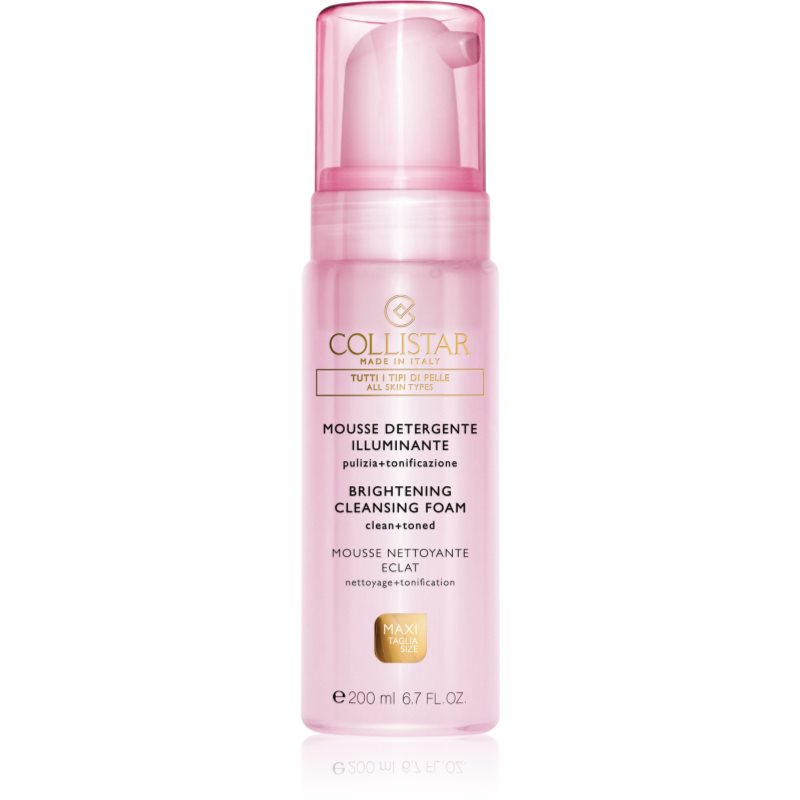 

Collistar Brightening Cleansing Foam очищаюча пінка для чутливої шкіри