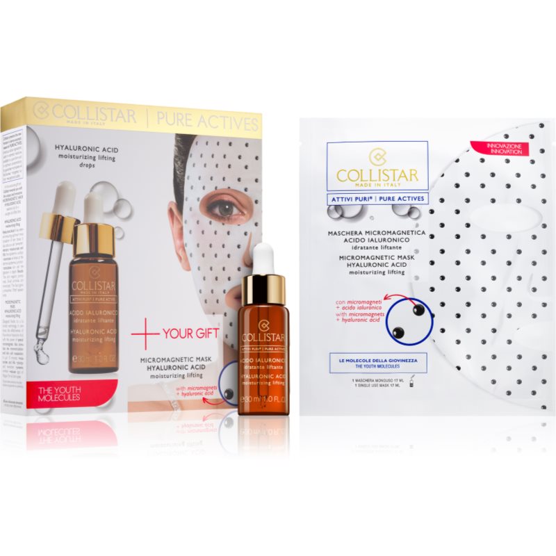 

Collistar Pure Actives Hyaluronic Acid Aquagel набір для жінок