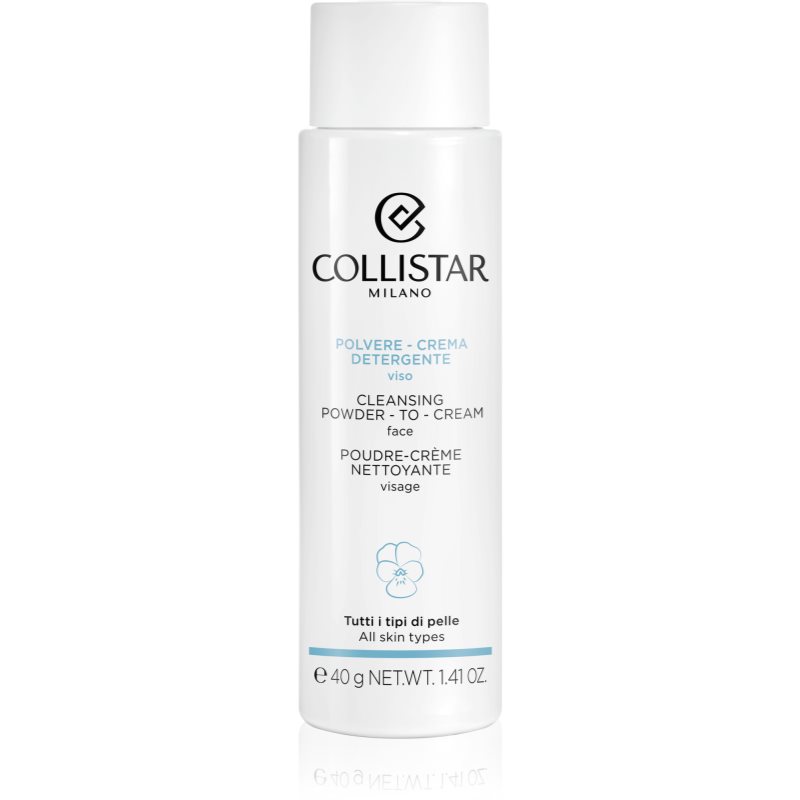 Collistar Cleansers Powder-to-cream Face очищуючий крем 40 гр