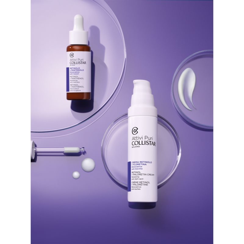 Collistar Attivi Puri® Retinol + Panthenol Anti-wrinkle Retinol Serum With Panthenol 30 Ml