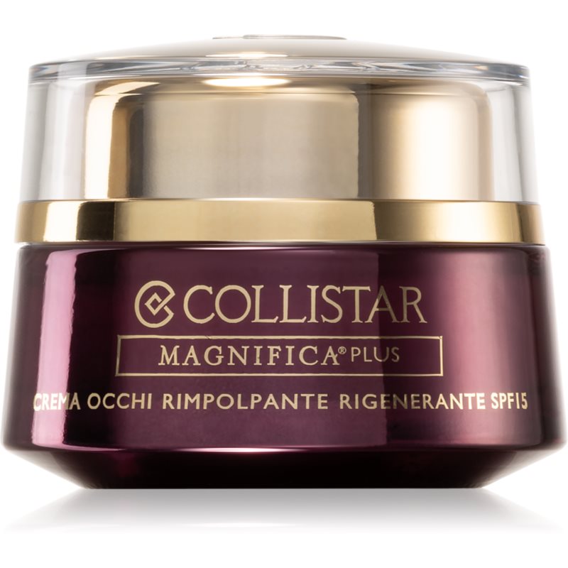 

Collistar Magnifica Plus Replumping Regenerating Eye Cream розгладжуючий крем для очей SPF 15