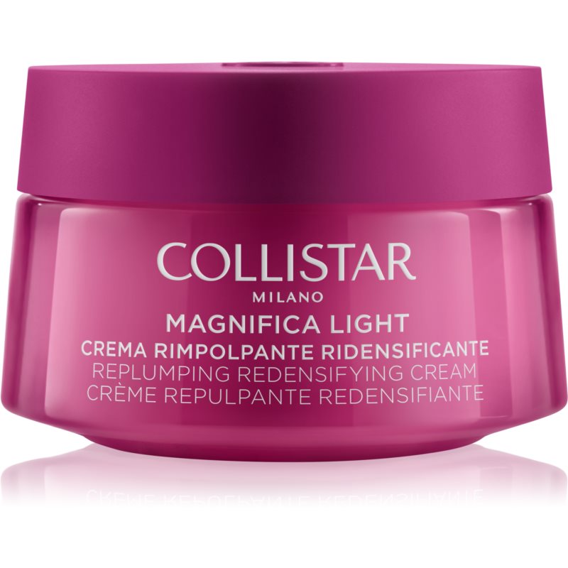 Collistar Magnifica Replumping Redensifying Cream Face And Neck Light Firming Face Cream For Face And Neck 50 Ml