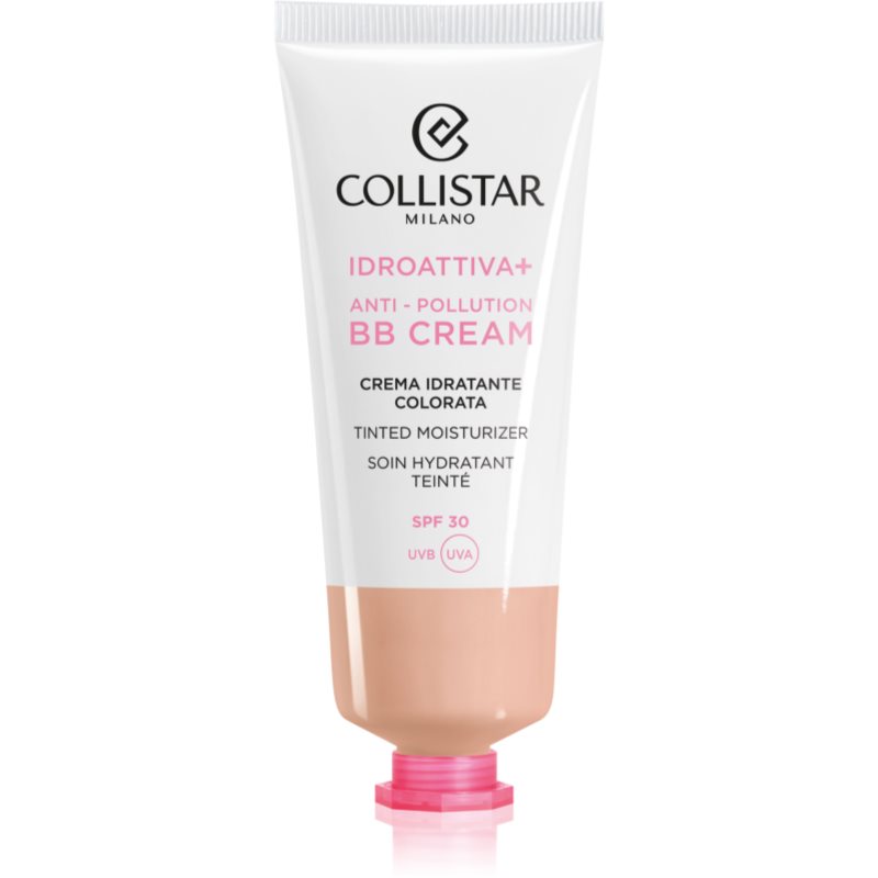 Collistar Face IDROATTIVA+ Tinted Moisturizer tónující hydratační krém SPF 30 odstín 1 Light 50 ml