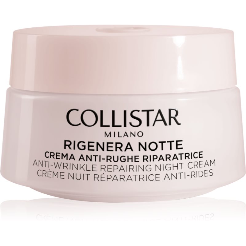 Collistar rigenera anti-wrinkle repairing night cream éjszakai fiatalító és ránctalanító krém 50 ml