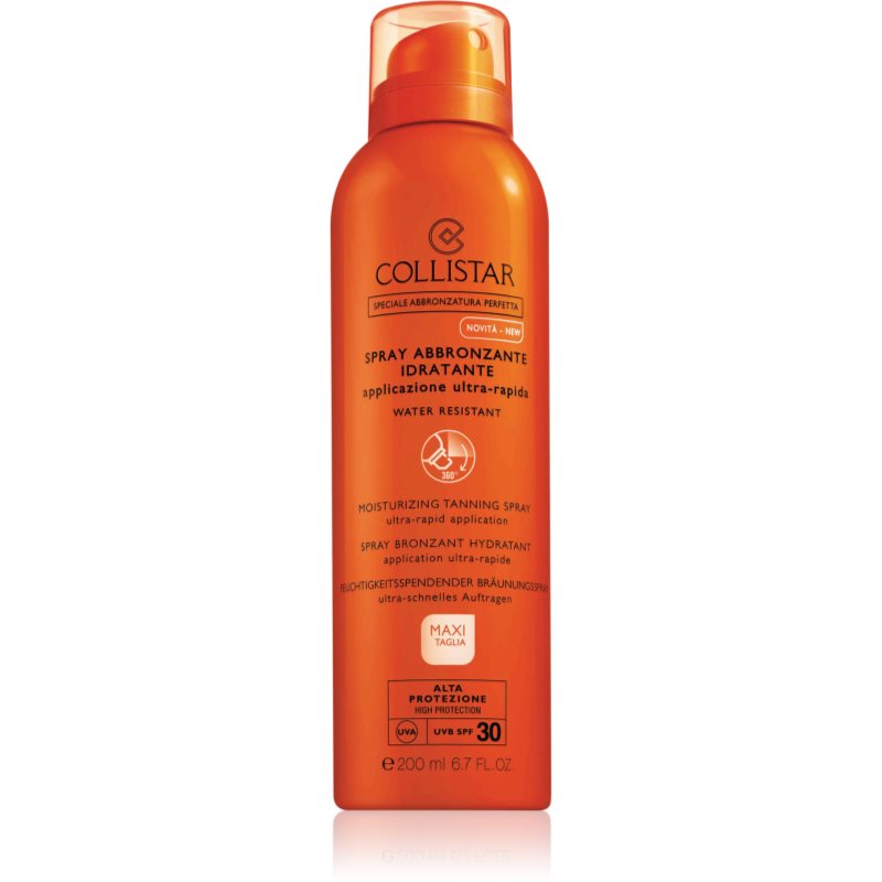 

Collistar Special Perfect Tan Moisturizinig Tanning Spray спрей для засмаги SPF 30 SPF 30