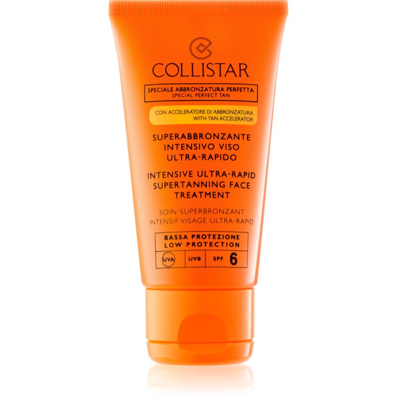 

Collistar Sun Protection крем для обличчя для засмаги SPF 6