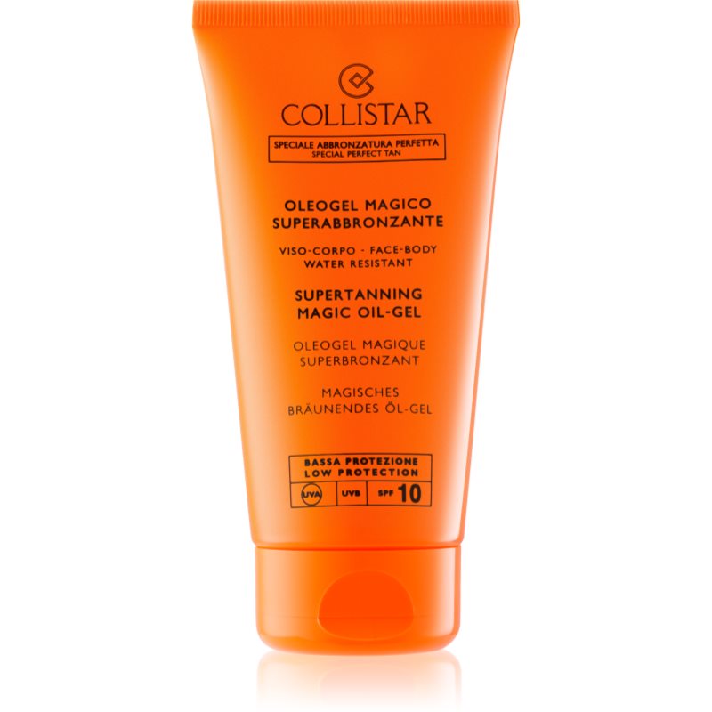 

Collistar Sun Protection гель для швидкої та стійкої засмаги SPF 10