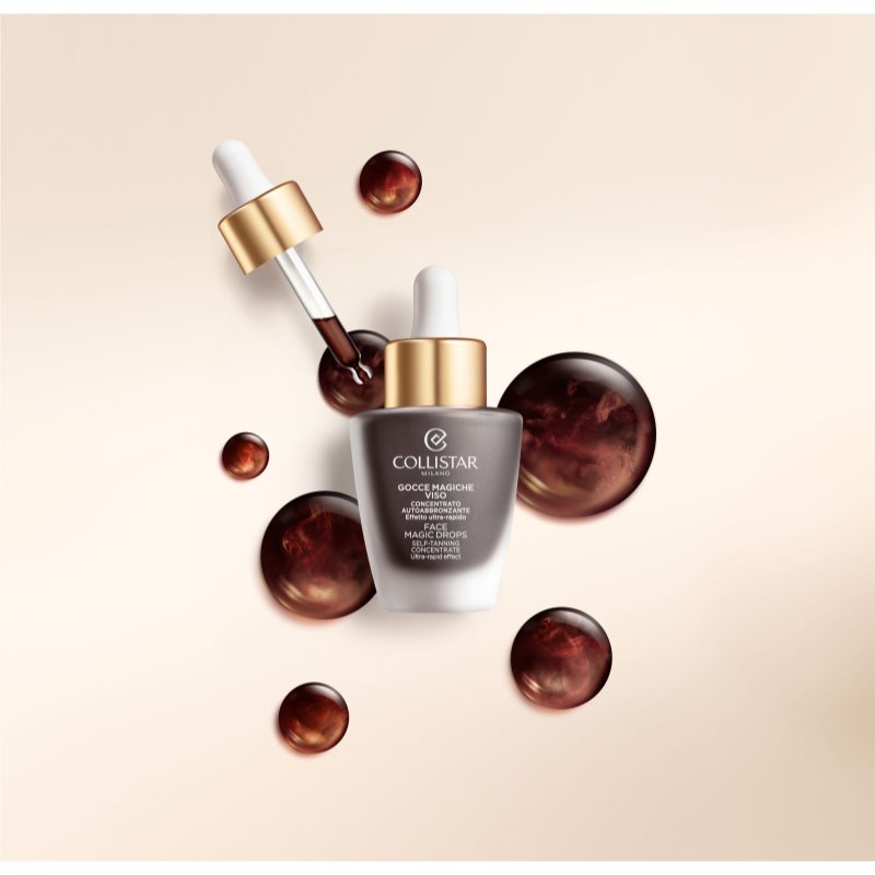 

Collistar Magic Drops Face Self-Tanning Concentrate концентрат автозасмага для шкіри обличчя