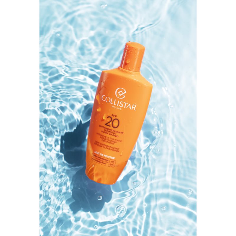 Collistar Special Perfect Tan Intensive Ultra-Rapid Supertanning Treatment засіб для пришвидшення та збереження засмаги SPF 20 200 мл