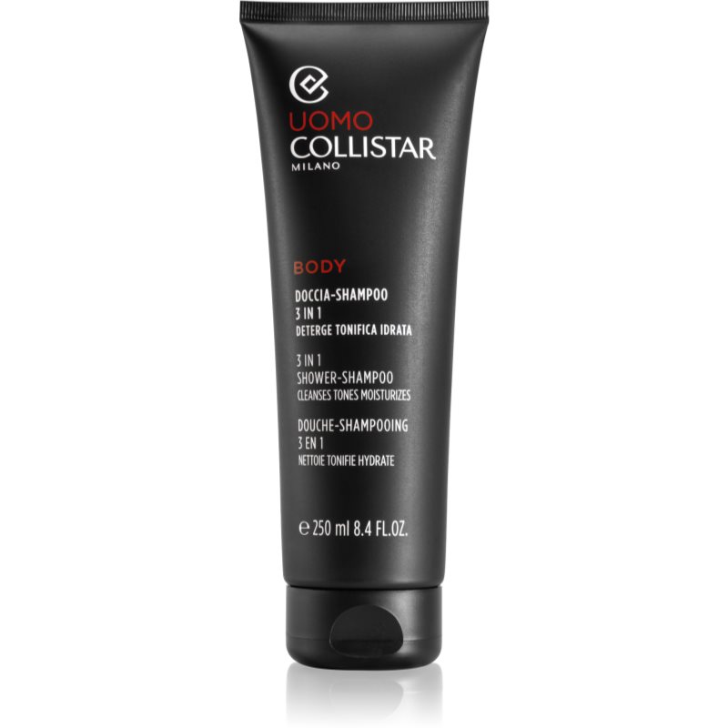Collistar Uomo 3 in 1 Shower-Shampoo Express Duschgel für Haare und Körper 250 ml