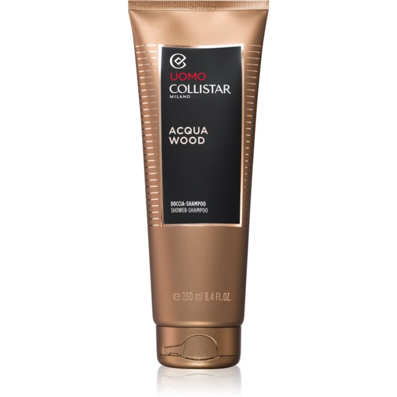 Collistar Uomo Acqua Wood Shower Shampoo šampon za telo in lase za moške 250 ml