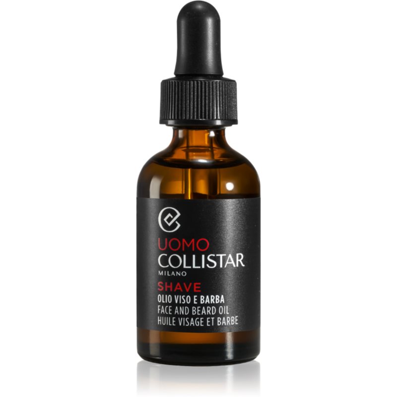 Collistar Man Face and Beard Oil nourishing oil for face and beard 30 ml
