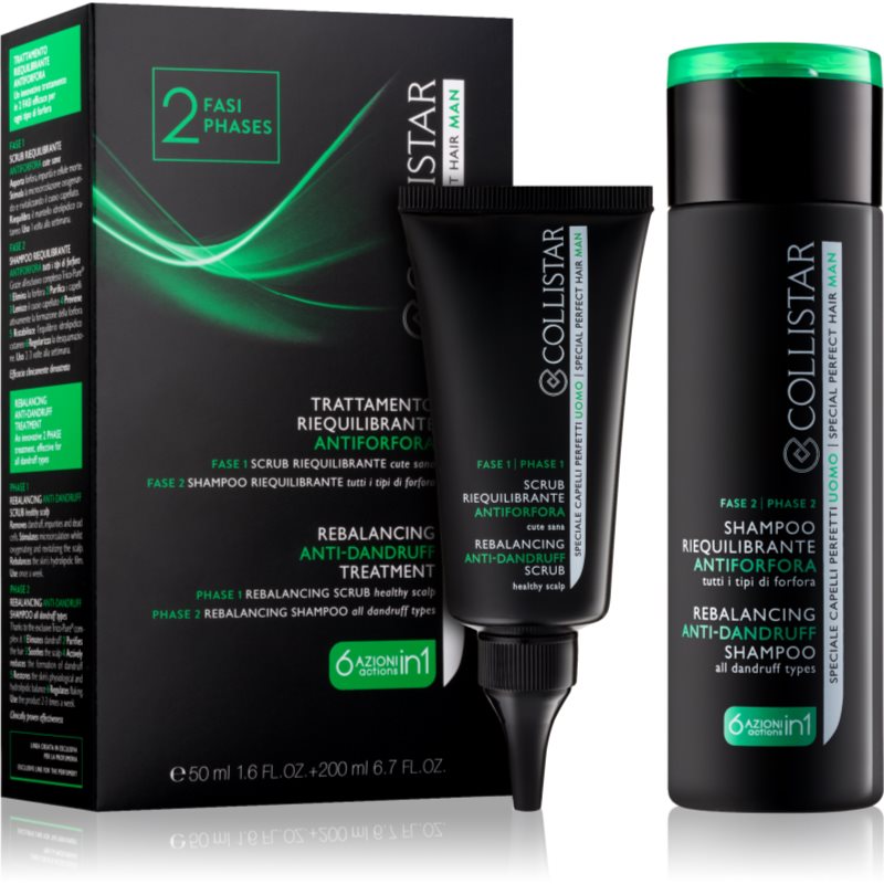 Collistar Rebalancing Shampoo kozmetická sada VIII. pre mužov