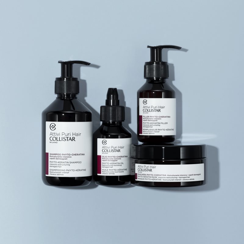 Collistar Hair Phyto-Keratin Mask Intensive Restructuring маска для волосся з кератином 200 мл