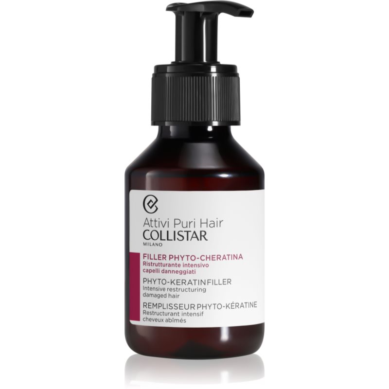 Collistar Hair Collistar Phyto-Keratin Filler Intensive Restructuring грижа за използване преди нанасянето на шампоан с кератин 100 мл.