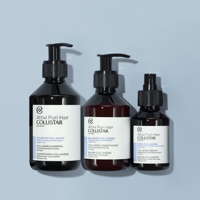 Collistar Hair Collagen Shampoo Volumising Redensifier шампунь для об'єму волосся з колагеном 250 мл