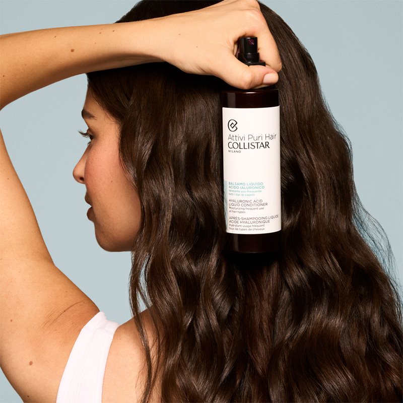 Collistar Hair Hyaluronic Acid Liquid Conditioner Moisturizer Après-shampoing à L'acide Hyaluronique 200 Ml