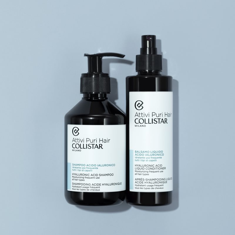 Collistar Hair Hyaluronic Acid Liquid Conditioner Moisturizer Après-shampoing à L'acide Hyaluronique 200 Ml
