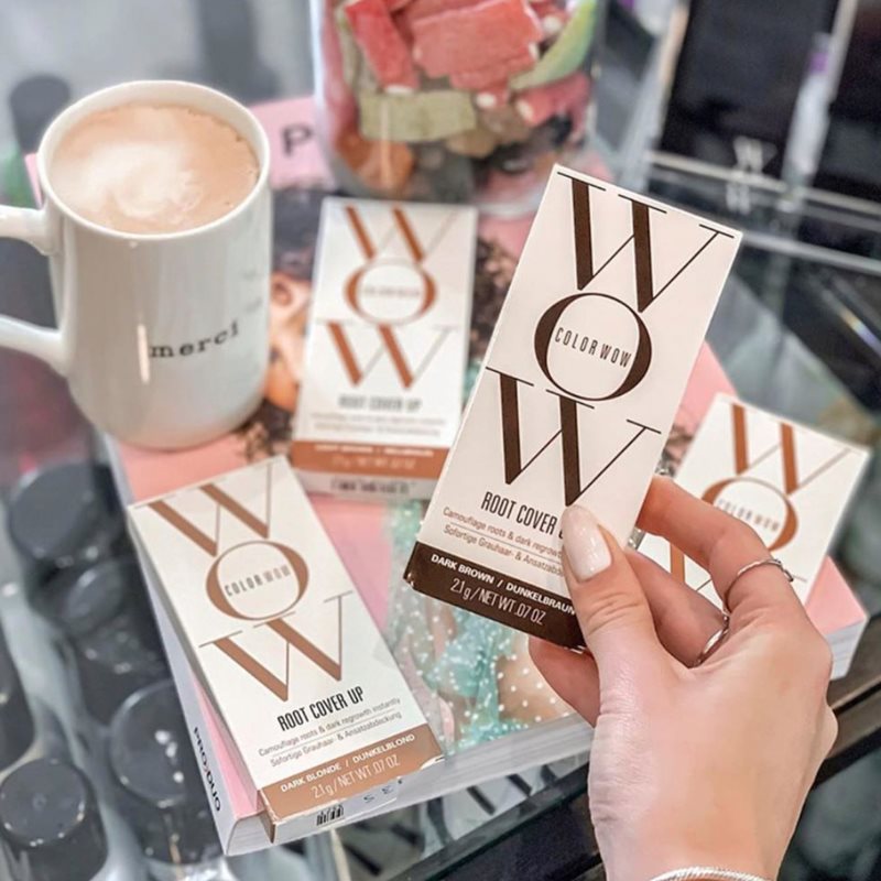 Color WOW Root Cover Up Correcteur Cheveux Des Racines Et Cheveux Blancs Teinte Medium Brown 2,1 G