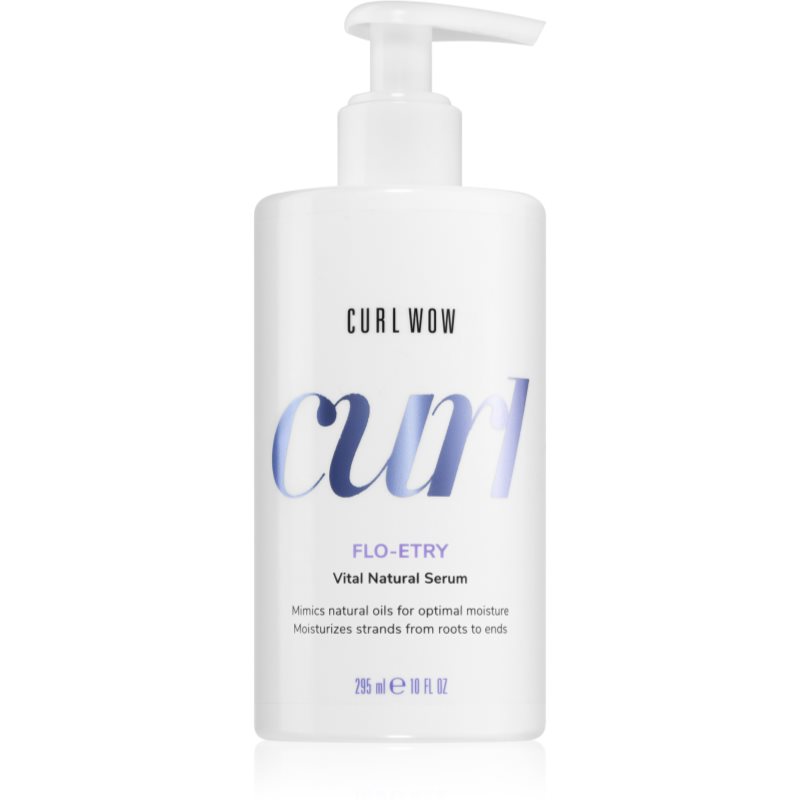 E-shop Color WOW Curl Flo-Entry regenerační olejové sérum pro vlnité a kudrnaté vlasy 295 ml